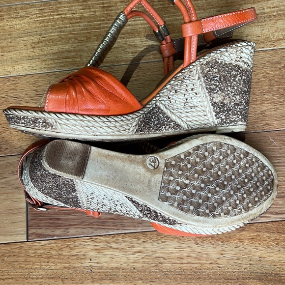 La Pinta shoes size 37 made in turkey . EUC . Wedge platform - Picture 8 of 8